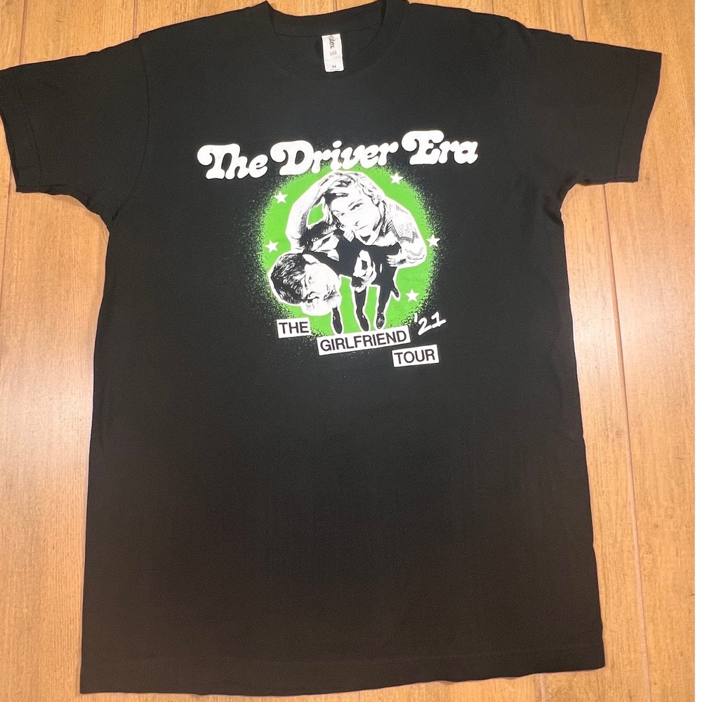 The Driver Era Girlfriend Tour 2021 Black Graphic T Shirt Music Band Tee M